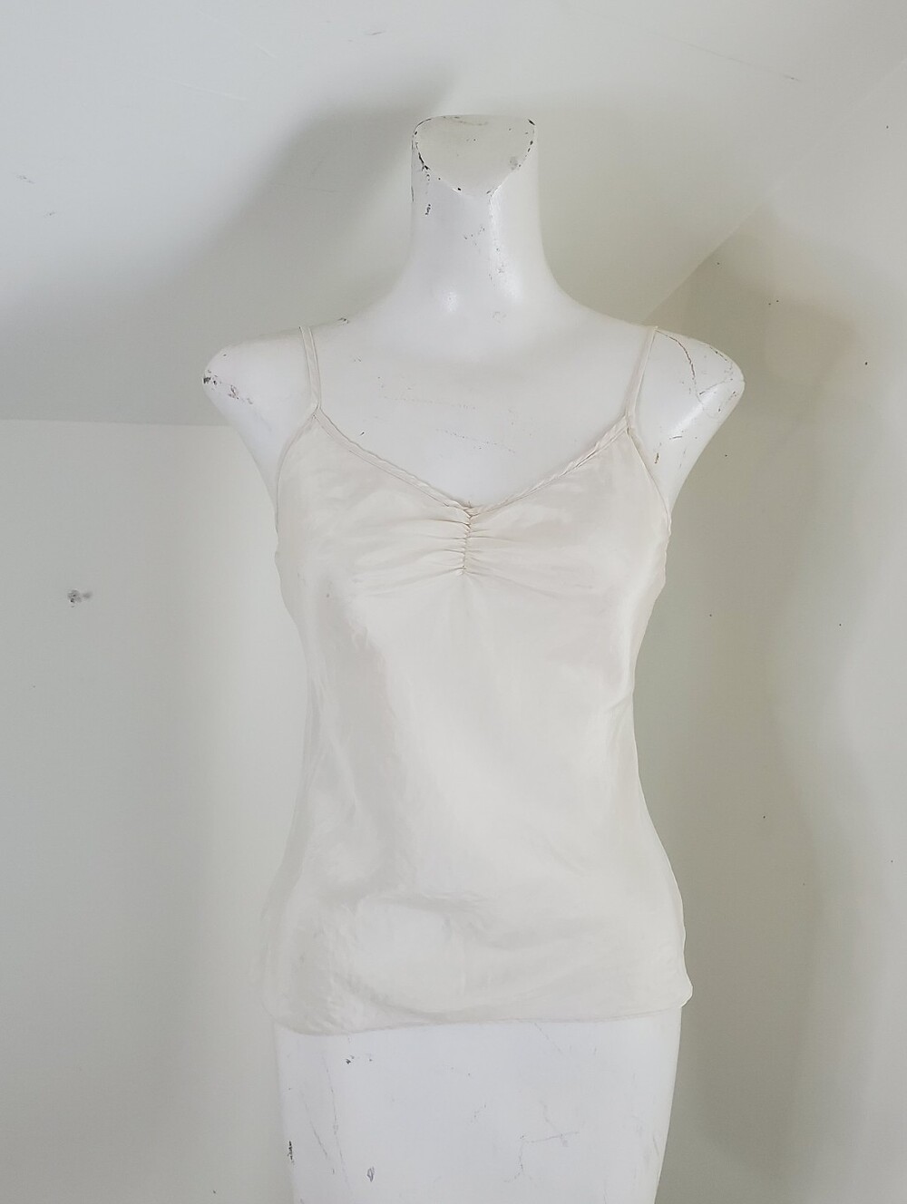 100% Silk Spaghetti Strap Tank Top